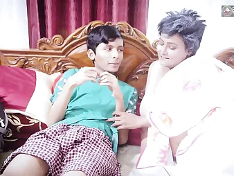 Hindi Audio: Chodna Sikhaya's condomless sex thither Jawan Pote ko Bade Bade Dudhwali