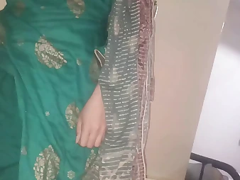 Indian Bhabhi groans in delight as she gets her tight twat pulverized in various positions