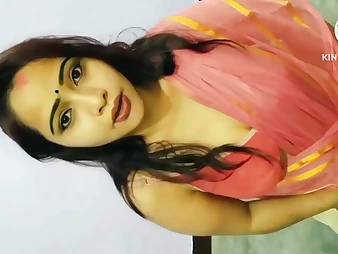 Part two: Molten Indian Aunty gets down and filthy with Desi Kaamwali Bhabhi in rear end-fashion sixty 9 act