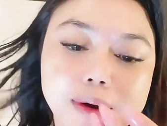 Desi gal prays for internal ejaculation while masturbation on her dildo alone