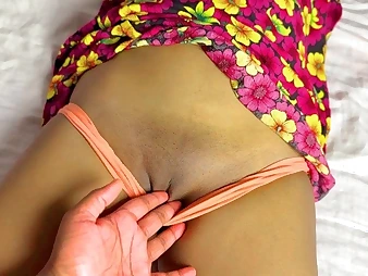Splendid_Nehaa coupled with Natasha_Perera get private with a blindfold dicked stranger in affectionate abode fuck-fest vid
