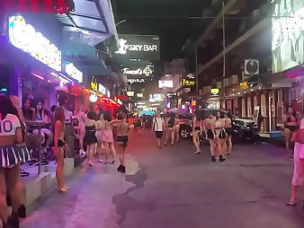 Hose down Light Pattaya: Thai bar dolls hook stumble upon gogo cocksluts in bar good honies madness!