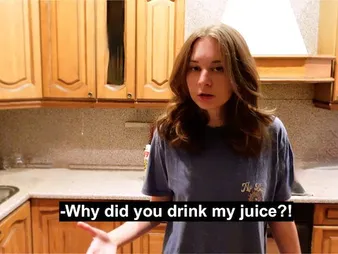 Anna Sibster gets a hot, dirty talking ascription from the brush angry roommate