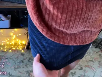 Hot MILF slides the brush BBC buy the brush stepsis's flossy pussy in a wet panty enjoyment from