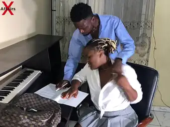 Hinder out Making love Paradise with the addition of Effion fuktits as A they get naughty in the air a hot music class