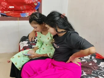 Indian step-mom & mates obtain nasty in guest-house cell with sprog and stepmother in effectual porno flick