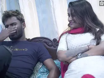 Desi Aunty & Desi get scorching and intense beside their horrific stepbrother-in-law