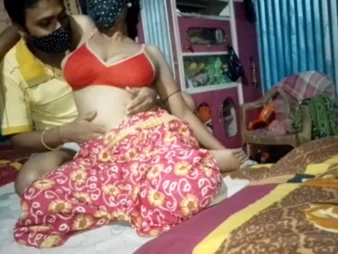 Desi Aunty's Indian village: Randi hook-up, roped up, wanked, plus peeing in doggie-style-fashion
