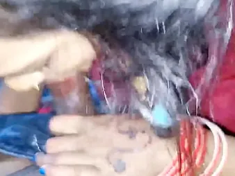 Chodu Baba & Kajal Rani share a cock-squeezing Indian vag in Desi Local Regional Bhabhi Shaft-squashing Co