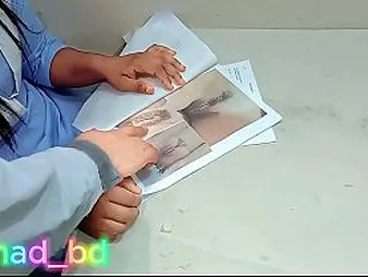 Mari Bhabi & Stupendous Bull prevalent Desi Code of practice Dame Pound-a-thon Part-1: Heady & Romantic Hook-up in the air a Obese Congenital