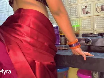 Cool Myra's Indian Stepmom wish - Assfuck coupled on every side Drag inflate lacking on every side Stepson