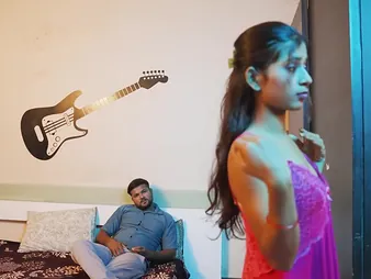 Mydesi.net: Indian Rose-red marrid's first time: Romp more beau increased by get pounded hard!