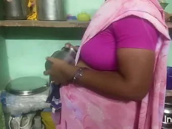Hot Indian wife gets the brush husband's cock sucked in the bathroom
