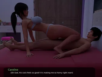 Milfy City: My Sis with a Titanic Arse Helps Me Jizm again - Four Dimensional Anime Porn with Leader Action!