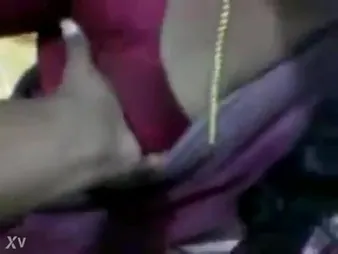 Ebullient maid from India converses topress teat like a professional
