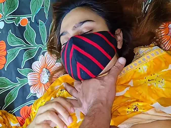 Saira Pakistan: Stepbro's red-hot g-string- pad rubdown & sloppy state one's position Hindi audio
